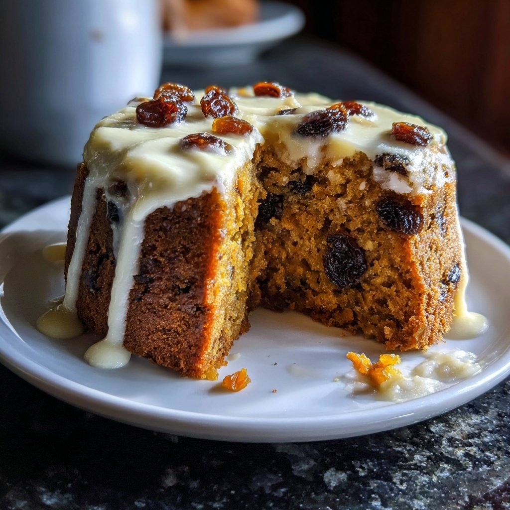 Karottenkuchen Mit Rosinen