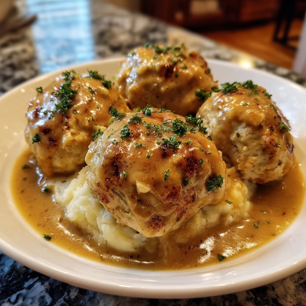 Hausmannskost Cremiges Hähnchen mit Kartoffelpüree