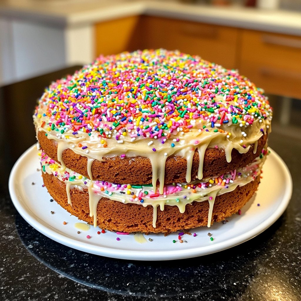 Geburtstagskuchen saftig und lecker