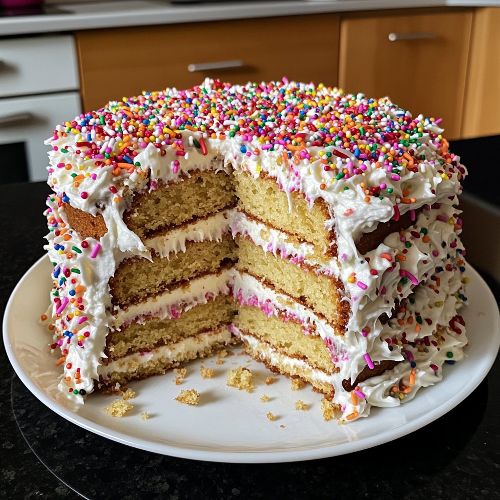 Geburtstagskuchen klassisch