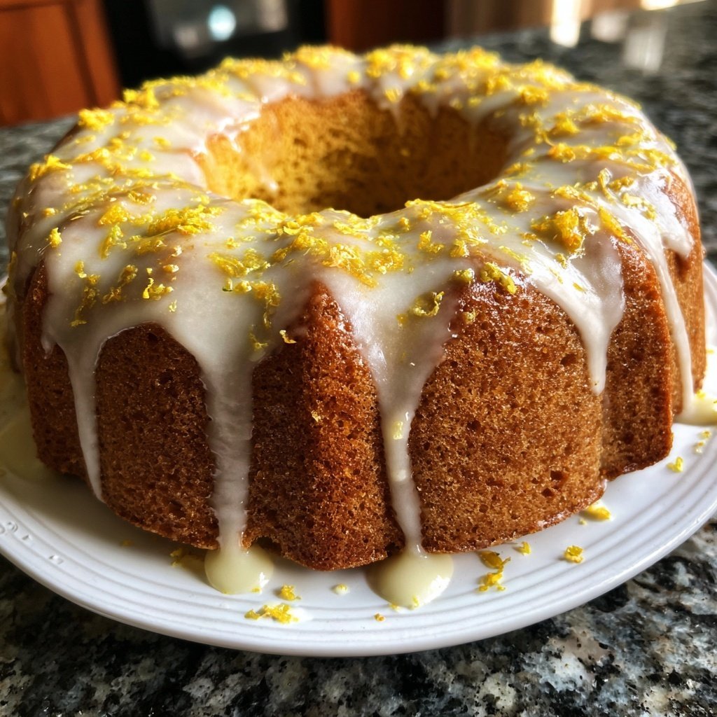 Zitronenkuchen mit Joghurt