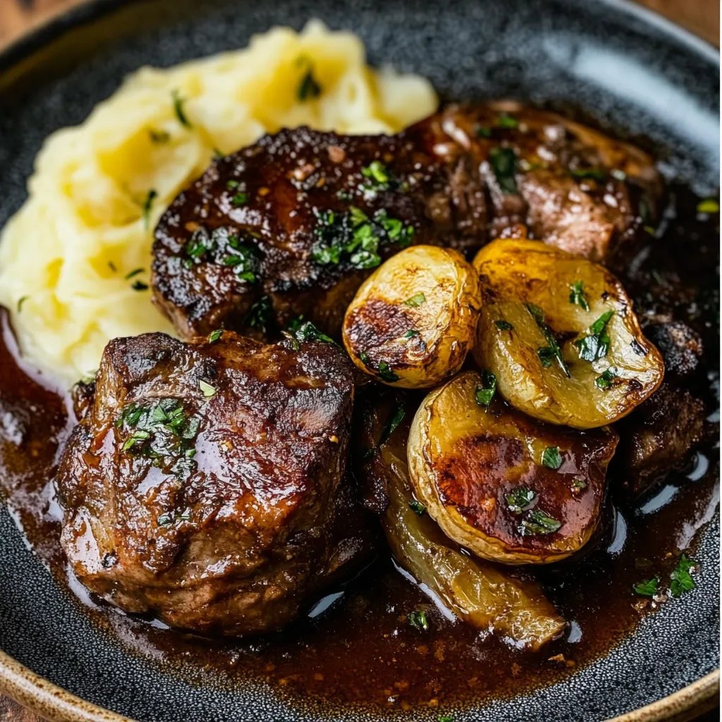 Geschmorte Beinscheibe