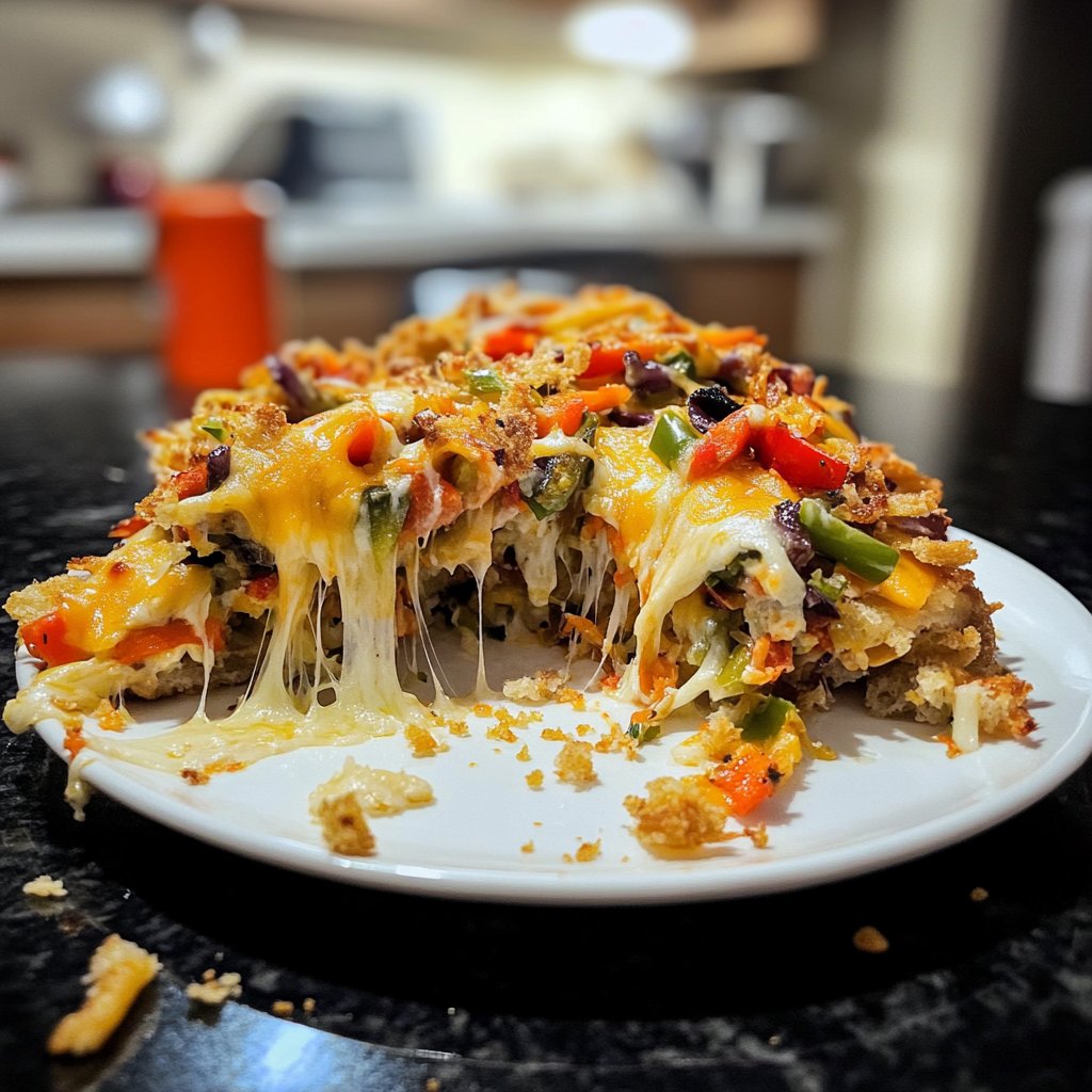 Vegetarisches Fast Food zuhause