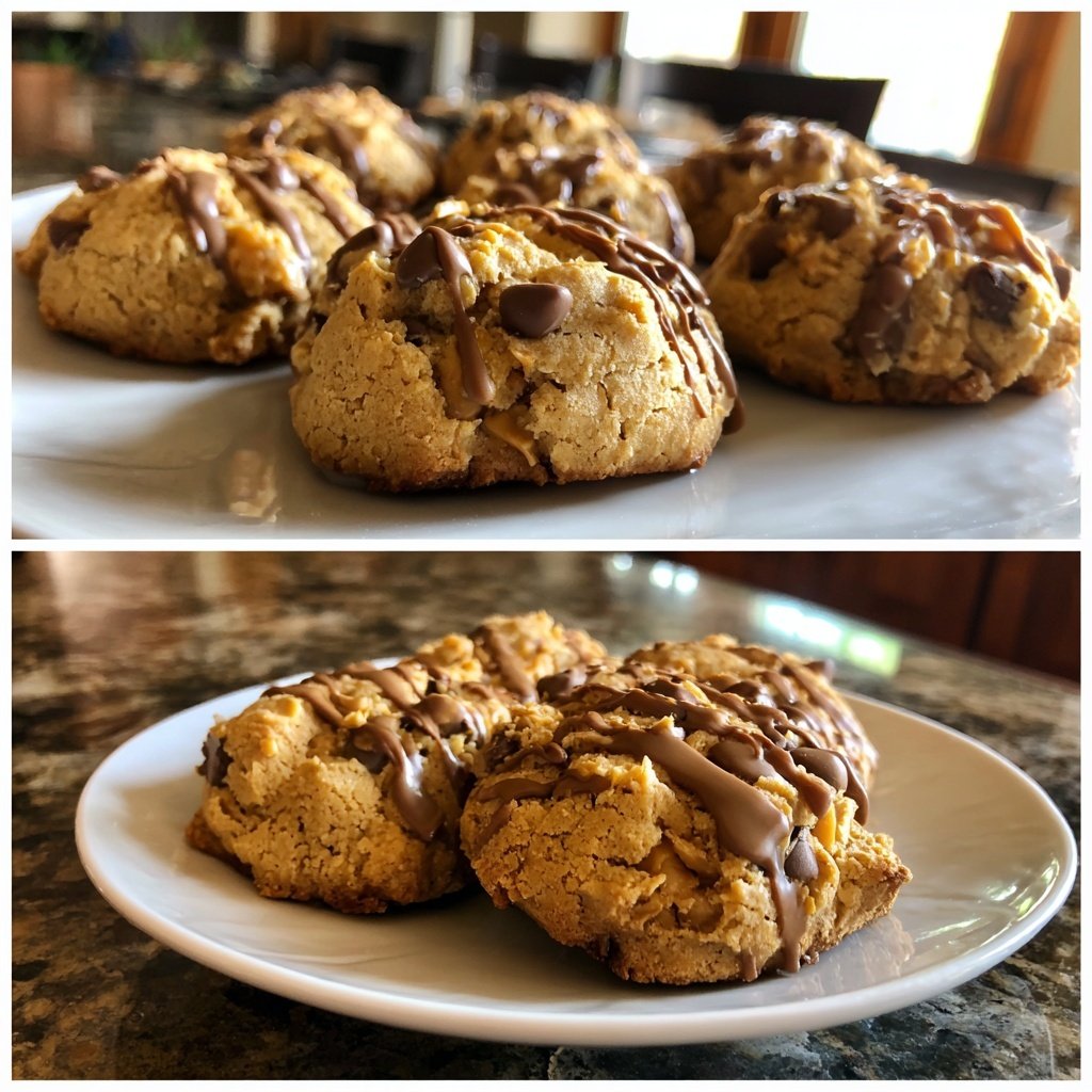 Cookies mit Erdnussbutter