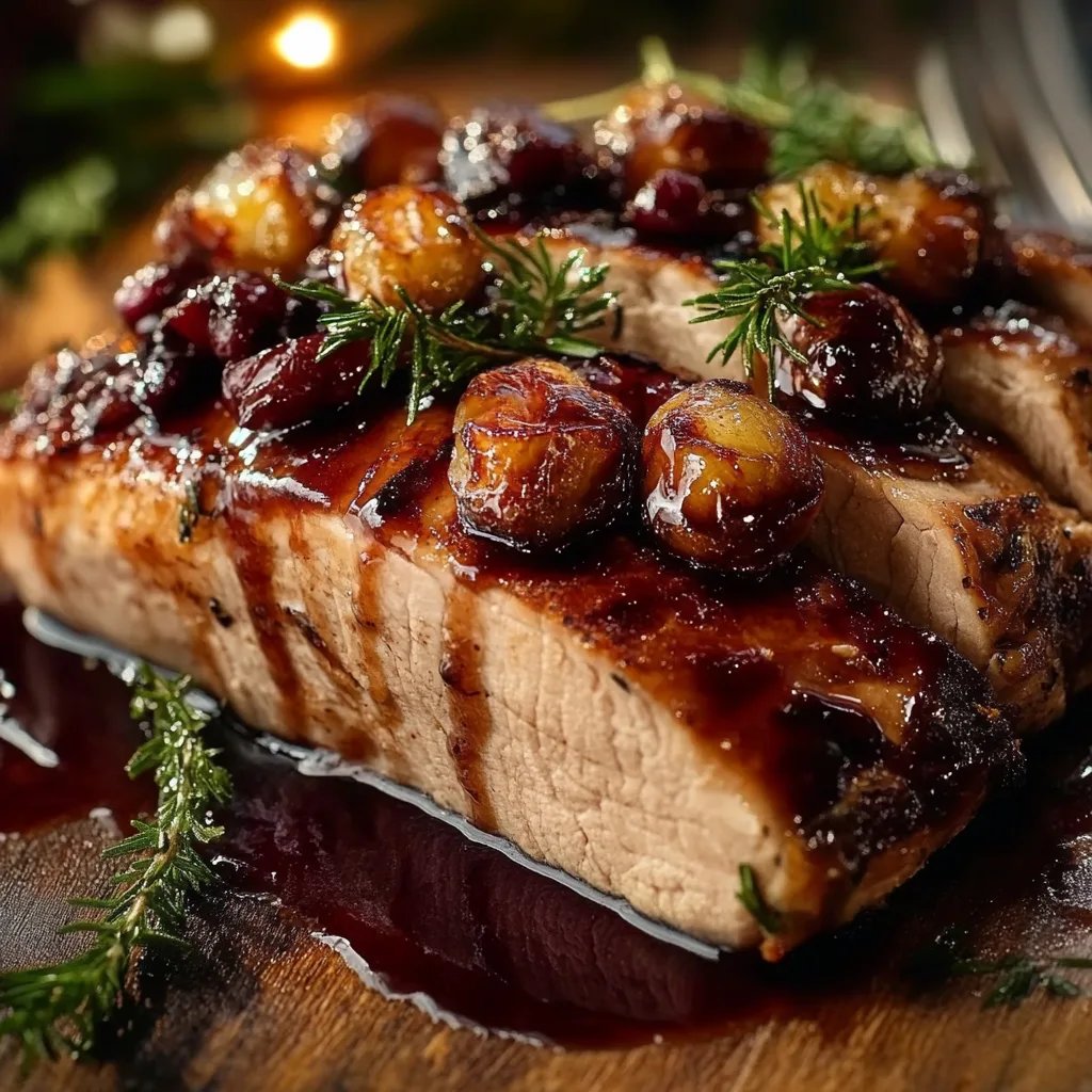 Hähnchenbrust weihnachtlich