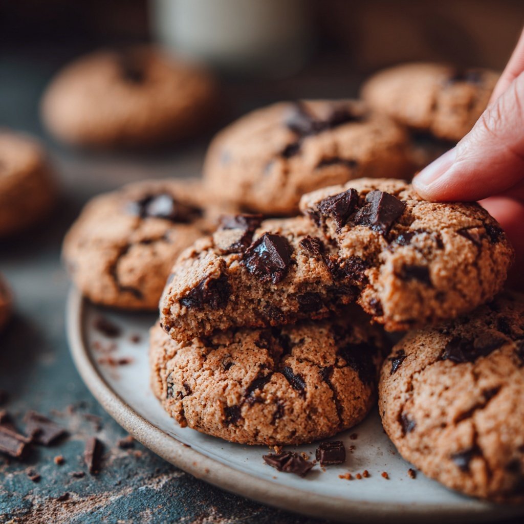 Cookies vegan mit Schokodrops