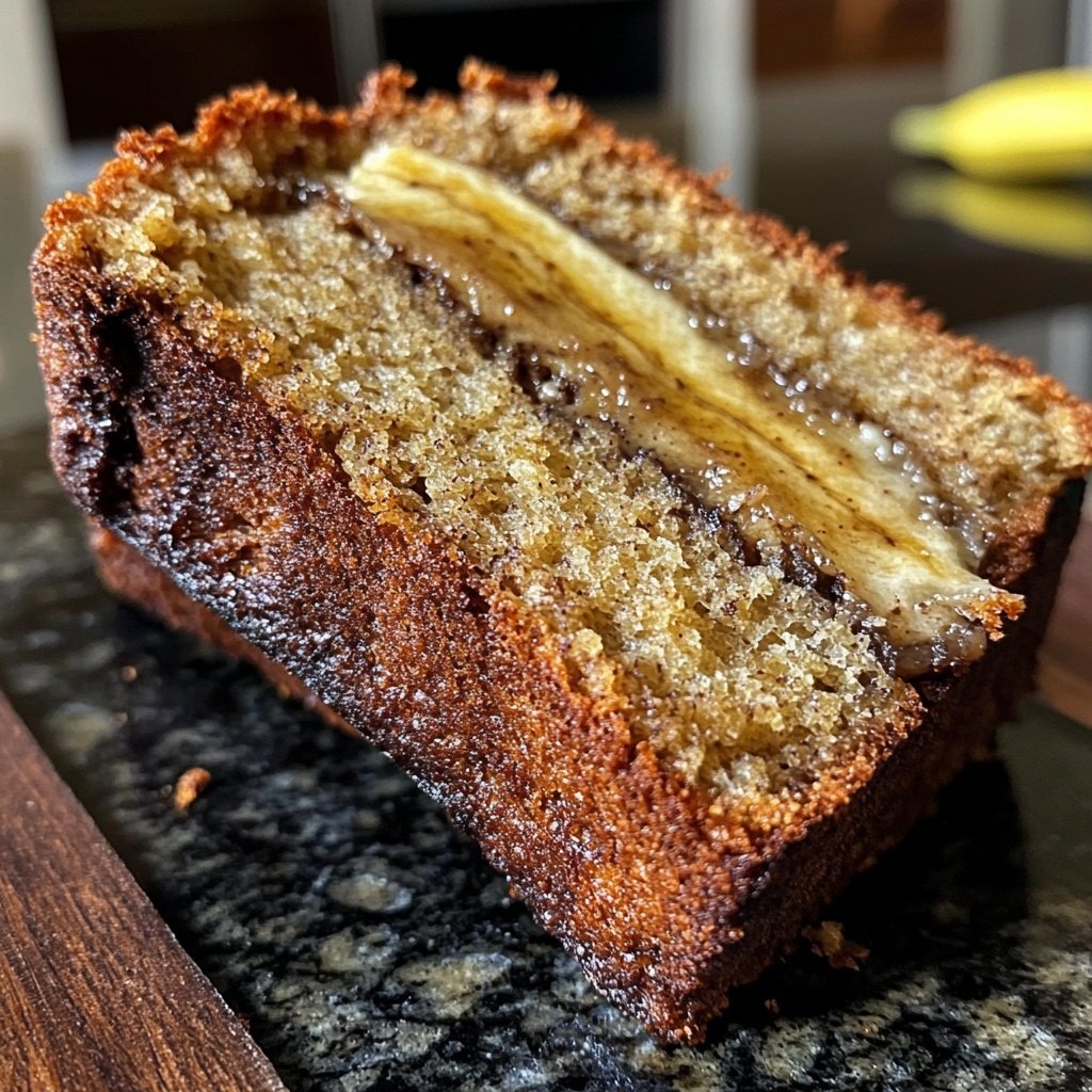 Bananenbrot mit weicher Krume